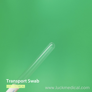 Transport Swab Wooden Stick Cotton Tip FDA